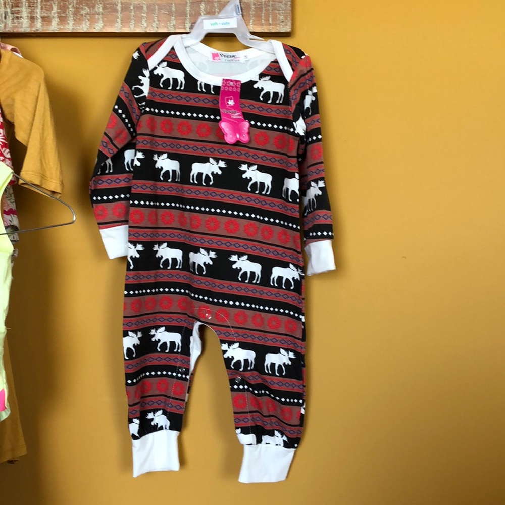 Moose onesie